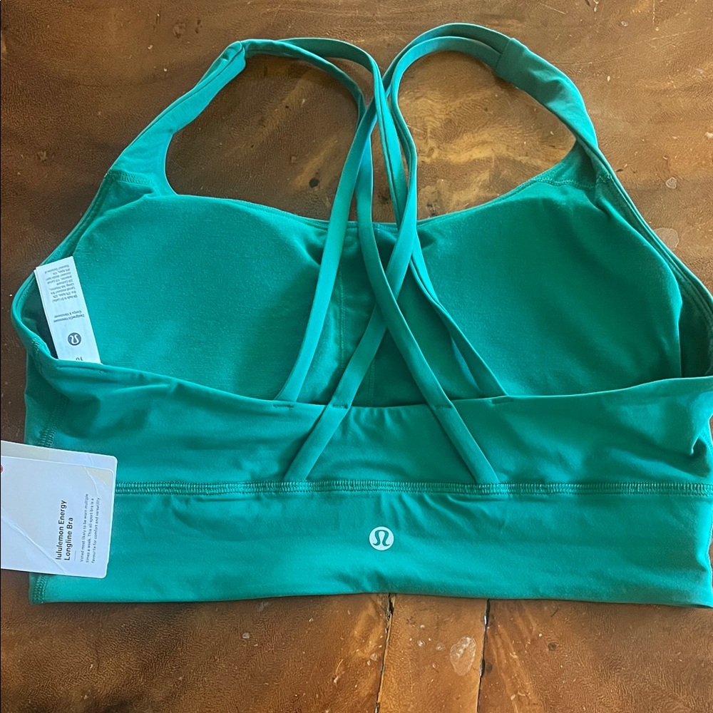 lululemon athletica Turquoise Sports Bra